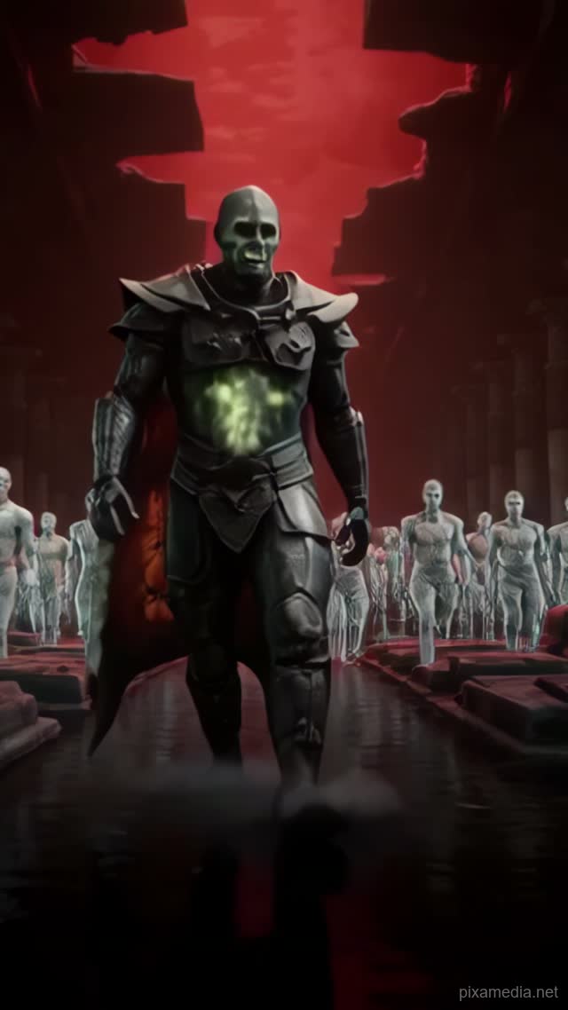 The General of Ashes - Dark Fantasy AI stock